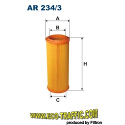 ФИЛТРИ ФИЛТРОН/ AR234/3 ВЪЗДУШЕН ФИЛТЪР/AR 234/3